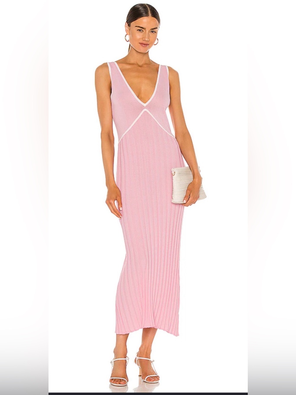 Solid & Striped Aubrey Dress in Cloud Pink